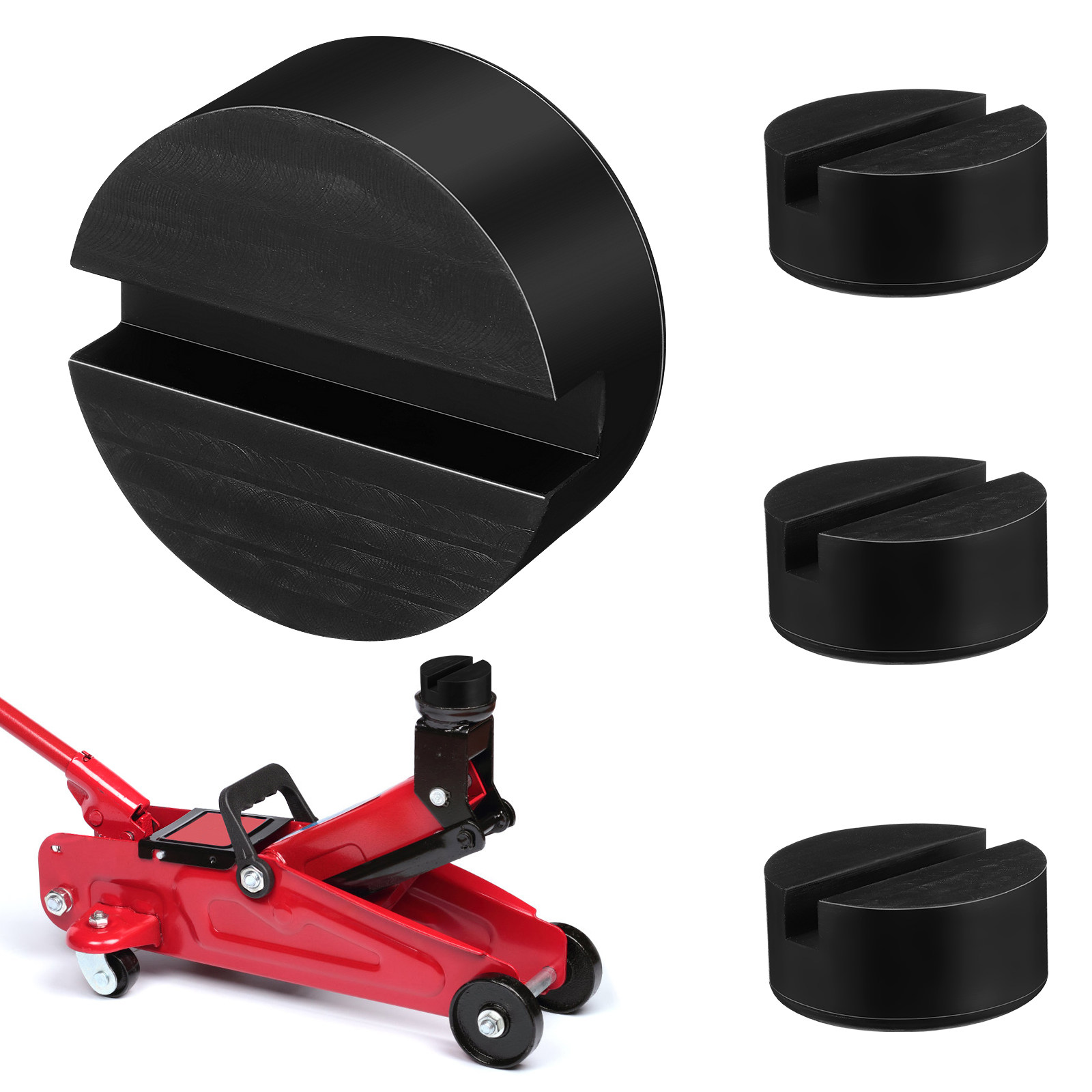 Car Jack - 4 Adet Bloklu Kriko Tabanı, Sabit