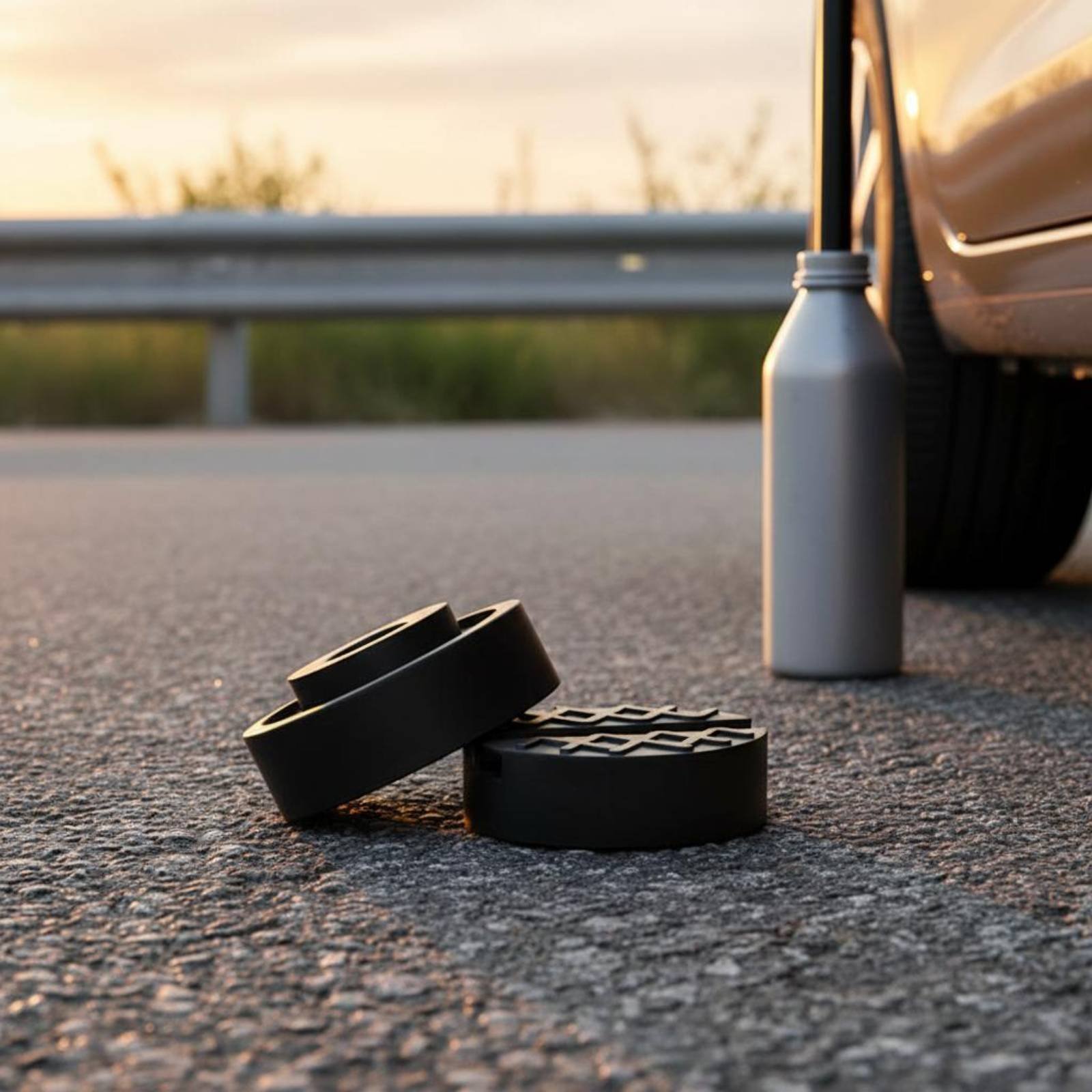 Car Lift - Kriko Destek Bloğu Kaymaz Araç Kaldırma